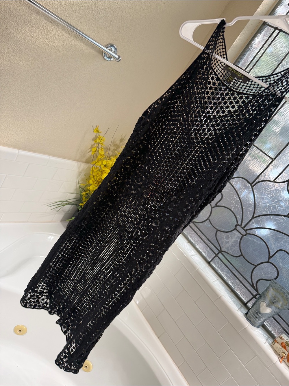 Charlotte Tarantola Swim cover up for Anthropologie . Black . Large